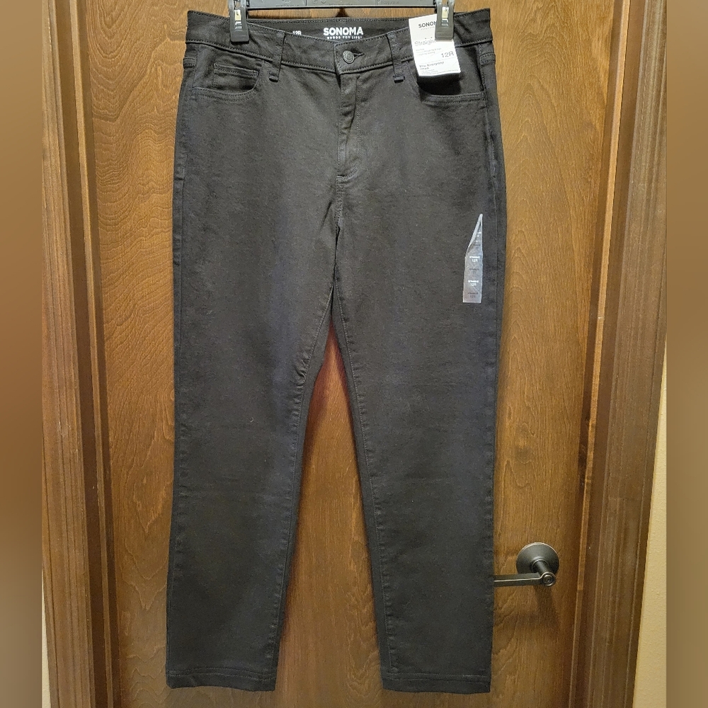 Sonoma Black Jeans NWT